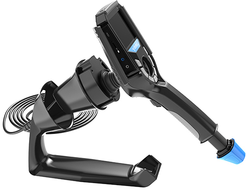 機(jī)身設(shè)計小巧輕便,手持便攜式符合人體工程學(xué)設(shè)計