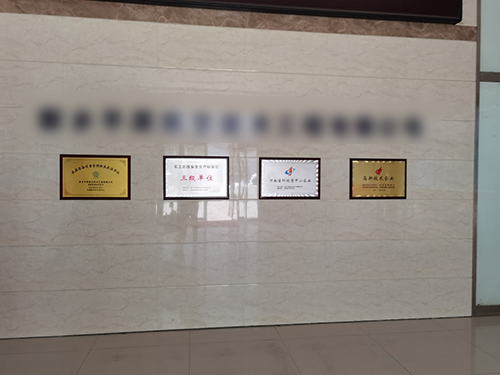 此次亞泰光電XIE系列工業(yè)內窺鏡演示現場某航空技術工程有限公司前臺