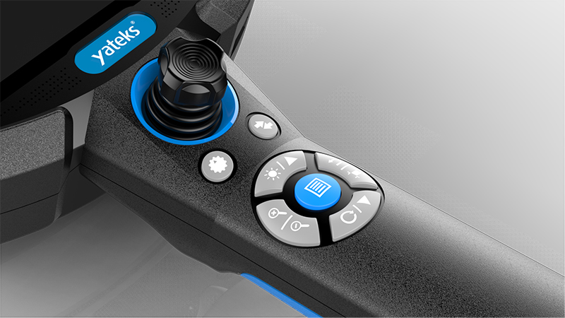 HIE系列高清視頻內窺鏡采用手動+電動驅動方式，探頭可實現360度旋轉，可全方位觀測被檢測物